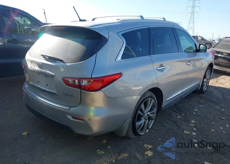 2015 Infiniti Qx60 из США, поврежденный, VIN 5N1AL0MM1FC556331